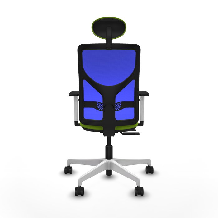 PIQUERAS Y CRESPO Silla de oficina Motilla Pistacho/Azul PIQUERAS Y CRESPO Silla de oficina Motilla Pistacho/Azul