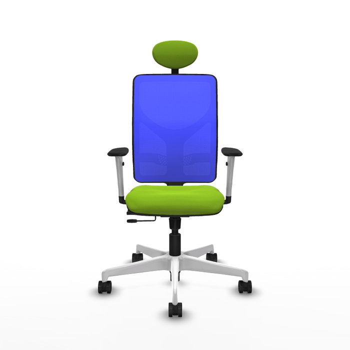 PIQUERAS Y CRESPO Silla de oficina Motilla Pistacho/Azul PIQUERAS Y CRESPO Silla de oficina Motilla Pistacho/Azul