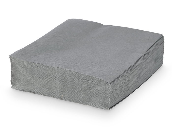 Kinvara Set 50 Servilletas 33 x 33 cm 17gr Gris (Set de 16)