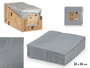 Kinvara Set 50 Servilletas 33 x 33 cm 17gr Gris (Set de 16)