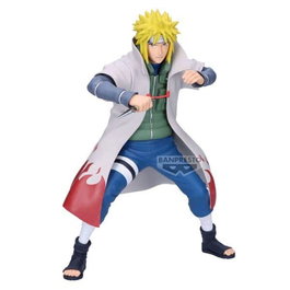 Banpresto Figura Naruto Shippuden Grandista Minato Namikaze 23cm Coleccionable PVC ABS Licencia Oficial