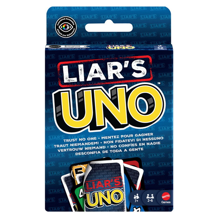 Mattel UNO Liars Juego de Cartas Mattel UNO Liars Juego de Cartas