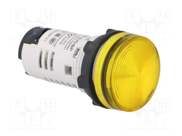 SCHNEIDER ELECTRIC Lámpara de control Harmony XB7, LED, amarillo, 24V SCHNEIDER ELECTRIC Lámpara de control Harmony XB7, LED, amarillo, 24V