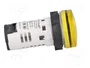 SCHNEIDER ELECTRIC Lámpara de control Harmony XB7, LED, amarillo, 24V