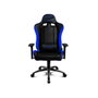 DRIFT DR200 Silla Gaming Negro, Azul con Reposabrazos 3D y Asiento Acolchado