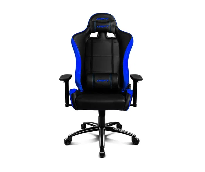 DRIFT DR200 Silla Gaming Negro, Azul con Reposabrazos 3D y Asiento Acolchado DRIFT DR200 Silla Gaming Negro, Azul con Reposabrazos 3D y Asiento Acolchado