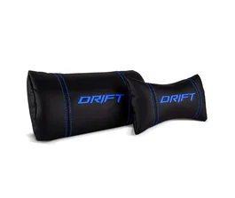 DRIFT DR200 Silla Gaming Negro, Azul con Reposabrazos 3D y Asiento Acolchado
