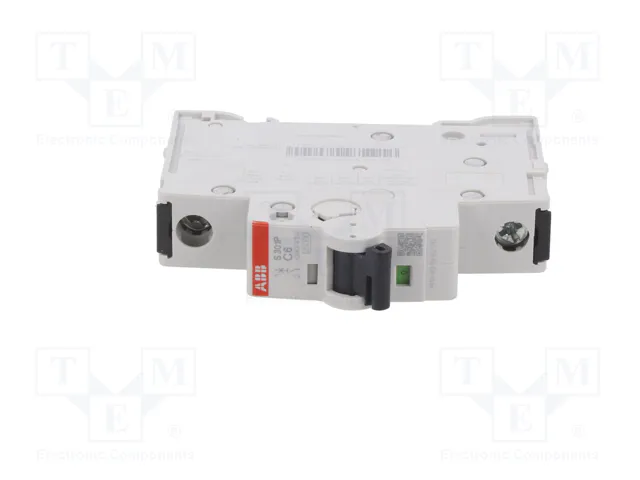 ABB S300P Interruptor magnetotérmico 1 Polo 6A Caract C ABB S300P Interruptor magnetotérmico 1 Polo 6A Caract C