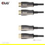 Club 3D CAC-1393 Cable HDMI a HDMI 2.1 Óptico Activo 8K60Hz UHD 50 Metros Negro
