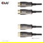 Club 3D CAC-1393 Cable HDMI a HDMI 2.1 Óptico Activo 8K60Hz UHD 50 Metros Negro