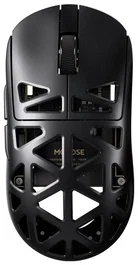 Mchose MC-A7X-2 Ratón Gaming Láser Negro Inalámbrico Bluetooth 2.4GHz USB-C 42000DPI 6 Botones