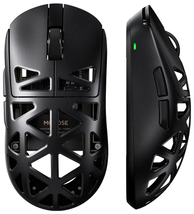 Mchose MC-A7X-2 Ratón Gaming Láser Negro Inalámbrico Bluetooth 2.4GHz USB-C 42000DPI 6 Botones Mchose MC-A7X-2 Ratón Gaming Láser Negro Inalámbrico Bluetooth 2.4GHz USB-C 42000DPI 6 Botones