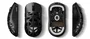 Mchose MC-A7X-2 Ratón Gaming Láser Negro Inalámbrico Bluetooth 2.4GHz USB-C 42000DPI 6 Botones