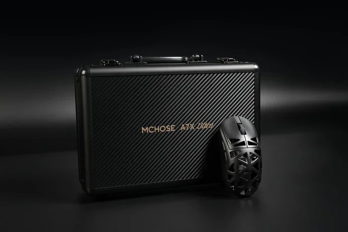 Mchose MC-A7X-2 Ratón Gaming Láser Negro Inalámbrico Bluetooth 2.4GHz USB-C 42000DPI 6 Botones Mchose MC-A7X-2 Ratón Gaming Láser Negro Inalámbrico Bluetooth 2.4GHz USB-C 42000DPI 6 Botones