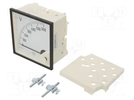 LUMEL Voltímetro Analógico para Panel MA19 0÷600V DC