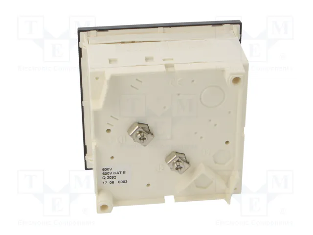 LUMEL Voltímetro Analógico para Panel MA19 0÷600V DC