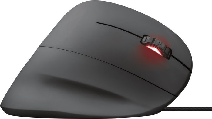 Trust GXT 144 Rexx Vertical Ratón Gaming Óptico 10000 DPI Programable Retroiluminado