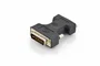 Digitus Adaptador DB-320504-000-S DVI-I Macho (24+5) a VGA D-Sub Hembra, Dual Link, Full HD 1920x1200, Negro