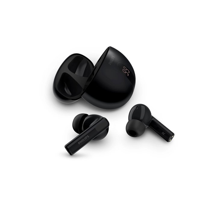 Philips TAT2520BK/00 Auriculares TWS con Cancelación de Ruido Negro Philips TAT2520BK/00 Auriculares TWS con Cancelación de Ruido Negro
