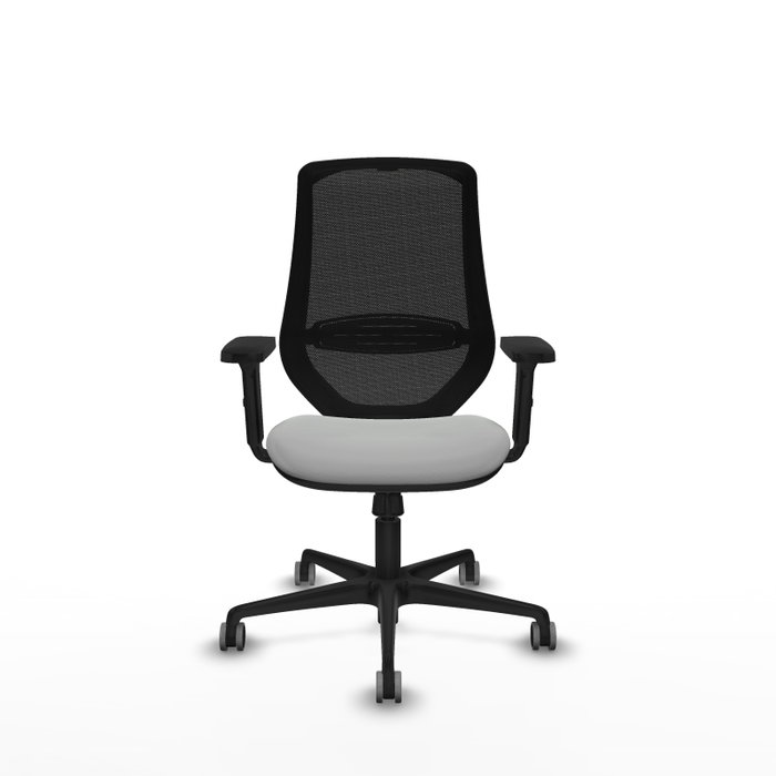 PIQUERAS Y CRESPO Silla de oficina Mardos Gris claro y Negro PIQUERAS Y CRESPO Silla de oficina Mardos Gris claro y Negro