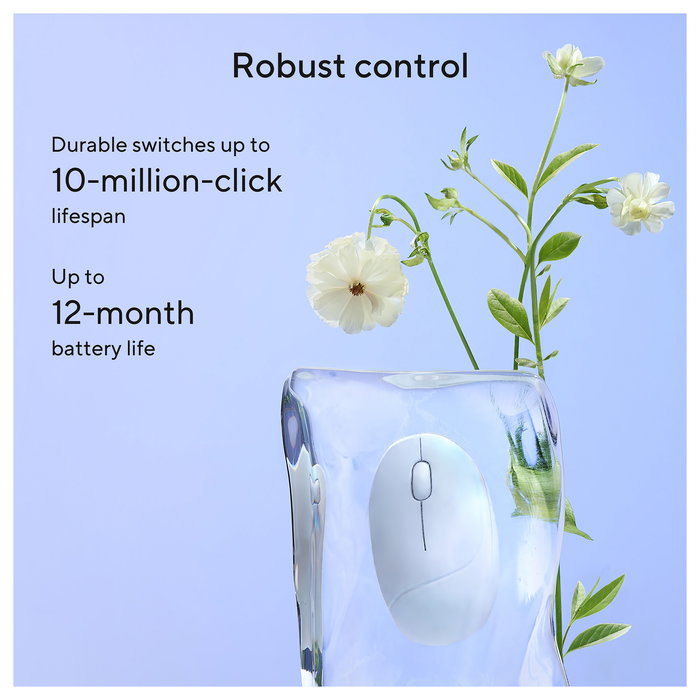 ASUS MD101 MOUSE/WH Ratón Inalámbrico