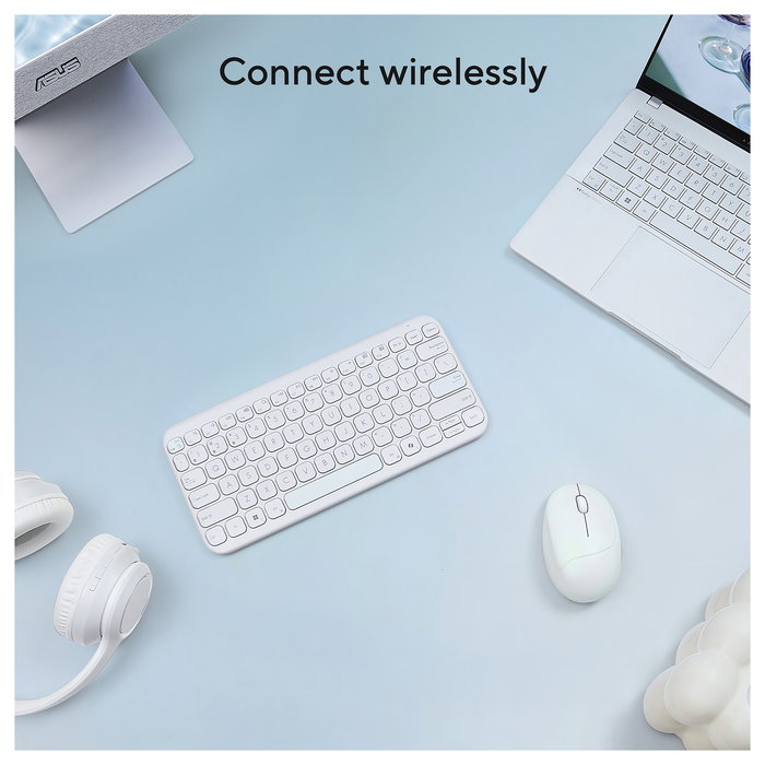 ASUS MD101 MOUSE/WH Ratón Inalámbrico
