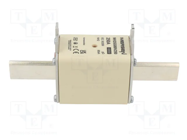 MERSEN Fusible NH2 de Cartucho Cerámico 250A 690VAC MERSEN Fusible NH2 de Cartucho Cerámico 250A 690VAC