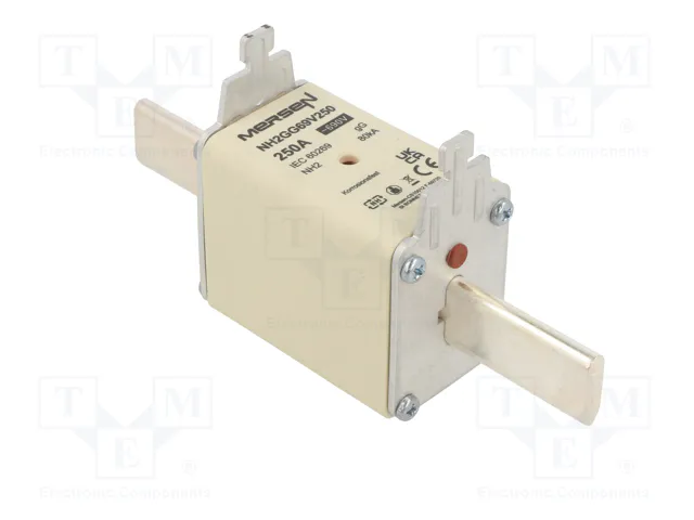 MERSEN Fusible NH2 de Cartucho Cerámico 250A 690VAC MERSEN Fusible NH2 de Cartucho Cerámico 250A 690VAC