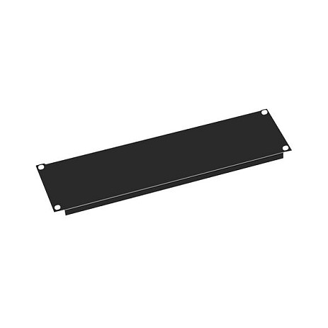 VALUE Placa ciega 19 pulgadas 3 HE negro 48,26 cm VALUE Placa ciega 19 pulgadas 3 HE negro 48,26 cm