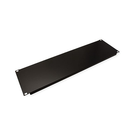 VALUE Placa ciega 19 pulgadas 3 HE negro 48,26 cm VALUE Placa ciega 19 pulgadas 3 HE negro 48,26 cm
