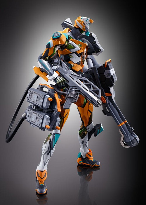Bandai Tamashii Nations Neon Genesis Evangelion Figura Diecast Metal Build Eva Test Type-00/00 30th con la Lanza de Longinus, 22 cm