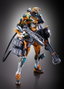 Bandai Tamashii Nations Neon Genesis Evangelion Figura Diecast Metal Build Eva Test Type-00/00 30th con la Lanza de Longinus, 22 cm