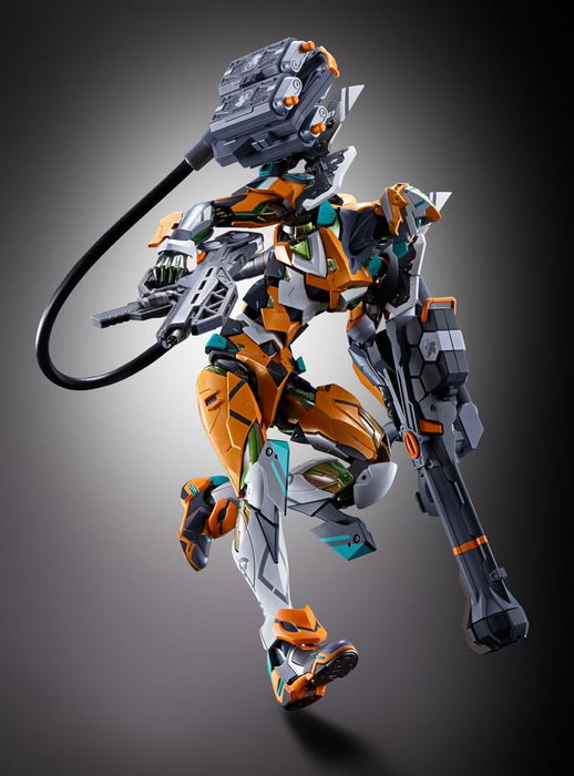 Bandai Tamashii Nations Neon Genesis Evangelion Figura Diecast Metal Build Eva Test Type-00/00 30th con la Lanza de Longinus, 22 cm