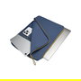 Tucano Funda Doppio Neopren con Compartimento para MacBook Pro 14" y Tableta, Azul, BFDOP1314-B, Hecha con Materiales Reciclados