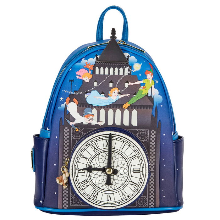 LOUNGEFLY Mochila Reloj Peter Pan Disney 26cm LOUNGEFLY Mochila Reloj Peter Pan Disney 26cm