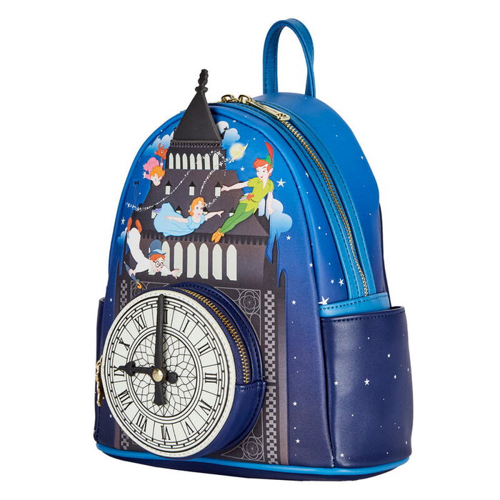 LOUNGEFLY Mochila Reloj Peter Pan Disney 26cm LOUNGEFLY Mochila Reloj Peter Pan Disney 26cm