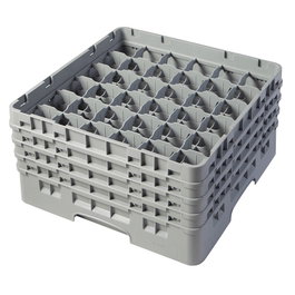 CAMBRO Cesta de lavado 36 comp. Verde Sherwood