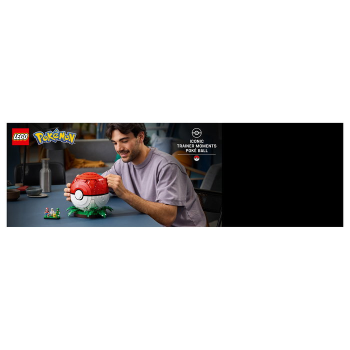 LEGO 72154 Pokémon Poké Ball con Momentos Icónicos de Entrenadores