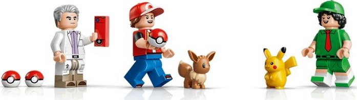 LEGO 72154 Pokémon Poké Ball con Momentos Icónicos de Entrenadores