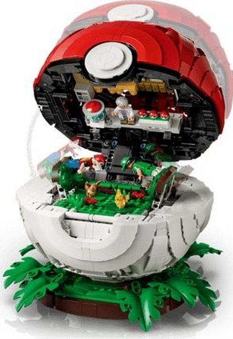 LEGO 72154 Pokémon Poké Ball con Momentos Icónicos de Entrenadores