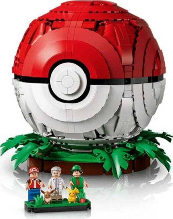 LEGO 72154 Pokémon Poké Ball con Momentos Icónicos de Entrenadores