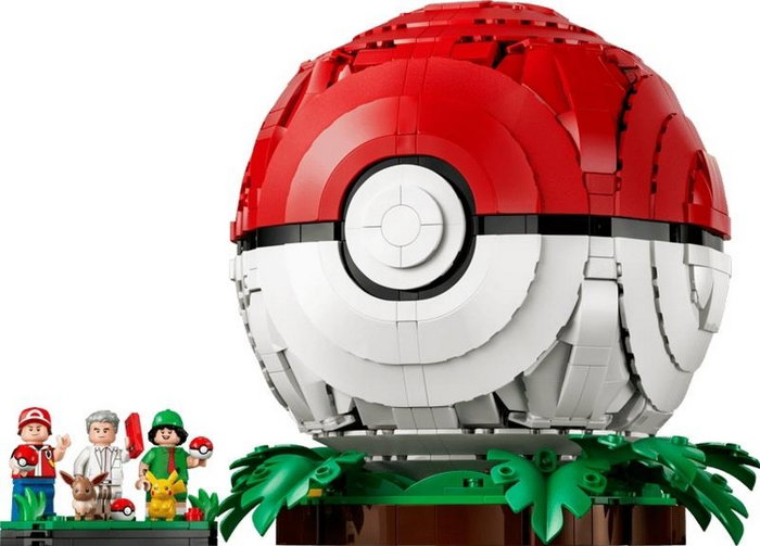 LEGO 72154 Pokémon Poké Ball con Momentos Icónicos de Entrenadores