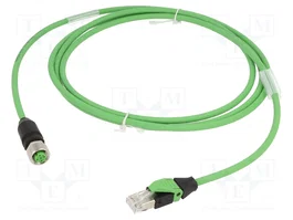 MURRELEKTRONIK Cable para sensores M12 hembra recto a RJ45 enchufe 2m