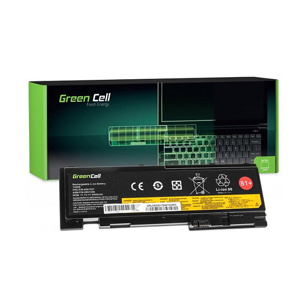 Green Cell LE83 Batería para Lenovo ThinkPad T430s T430si 11,1V 4400mAh Green Cell LE83 Batería para Lenovo ThinkPad T430s T430si 11,1V 4400mAh