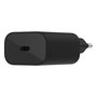 Belkin WCA004vfBK Cargador USB-C 25W BOOST CHARGE con Power Delivery 3.0 (PPS), Compatible con Galaxy S23, Smartphone, AC, Negro