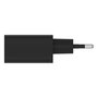 Belkin WCA004vfBK Cargador USB-C 25W BOOST CHARGE con Power Delivery 3.0 (PPS), Compatible con Galaxy S23, Smartphone, AC, Negro