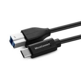 MicroConnect Cable USB-C a USB 3.2 Gen 1 B de 1.8m para Conexión de Dispositivos Externos
