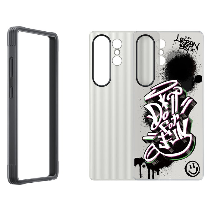 Samsung EF-JS938 Funda Rugged Case para Galaxy S25 Ultra Negra Multicolor