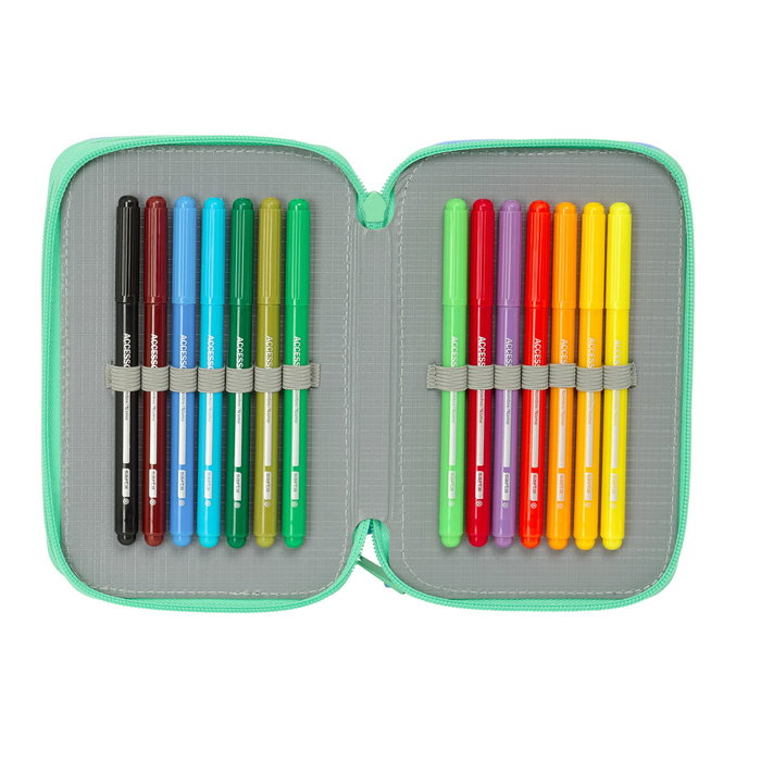 Safta Plumier Triple Bluey Sisters de 37 Piezas Safta Plumier Triple Bluey Sisters de 37 Piezas