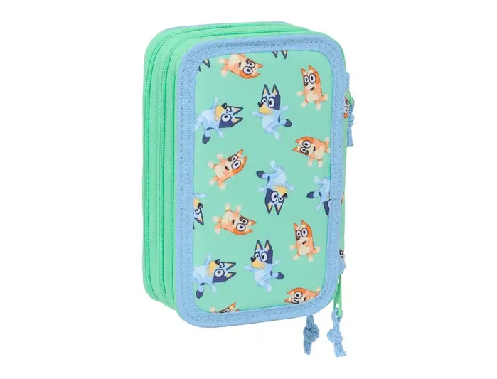 Safta Plumier Triple Bluey Sisters de 37 Piezas Safta Plumier Triple Bluey Sisters de 37 Piezas